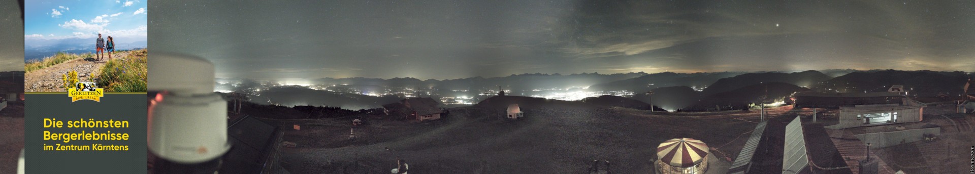 Archiv Foto Webcam Gerlitzen (Kärnten)