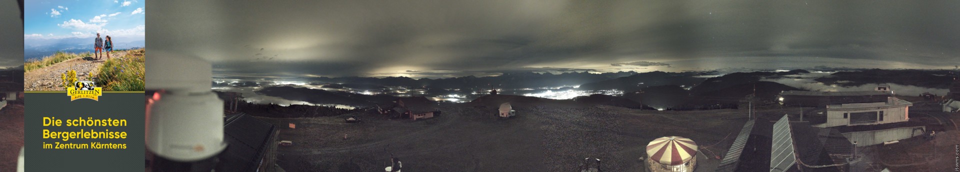 Archived image Webcam Gerlitzen mountain summit (Carinthia)