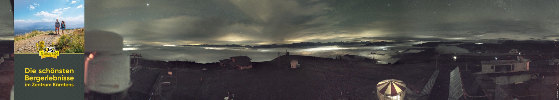 Archived image Webcam Gerlitzen mountain summit (Carinthia)