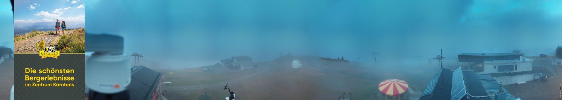 Archived image Webcam Gerlitzen mountain summit (Carinthia)