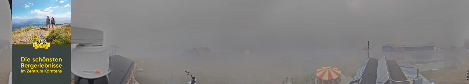 Archived image Webcam Gerlitzen mountain summit (Carinthia)