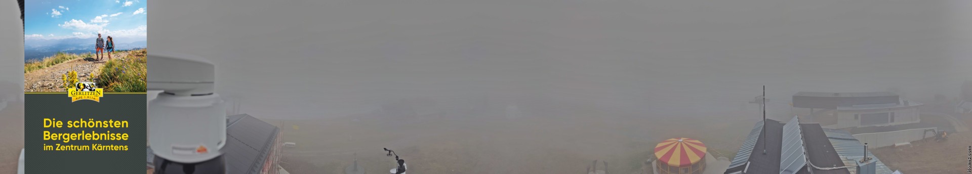 Archived image Webcam Gerlitzen mountain summit (Carinthia)