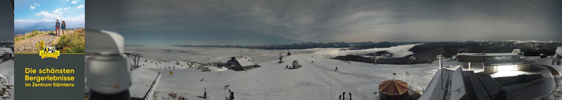 Archiv Foto Webcam Gerlitzen (Kärnten)