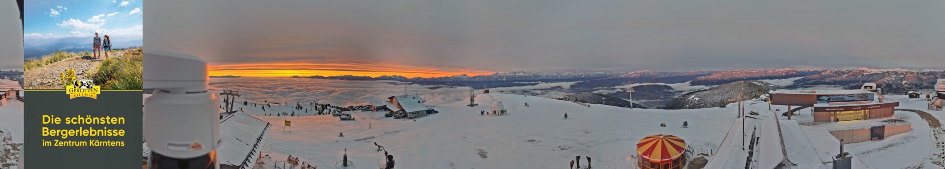 Archiv Foto Webcam Gerlitzen (Kärnten)