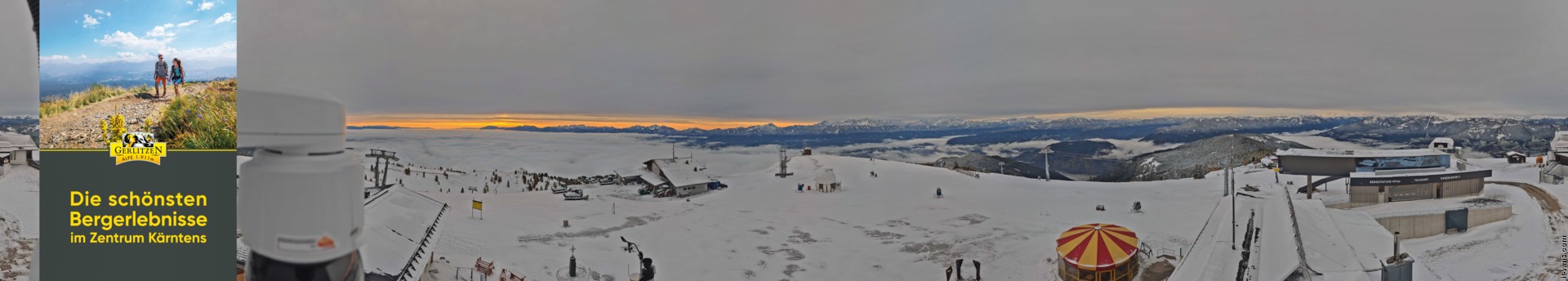 Archiv Foto Webcam Gerlitzen (Kärnten)