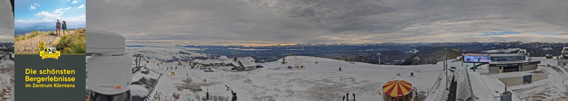 Archiv Foto Webcam Gerlitzen (Kärnten)