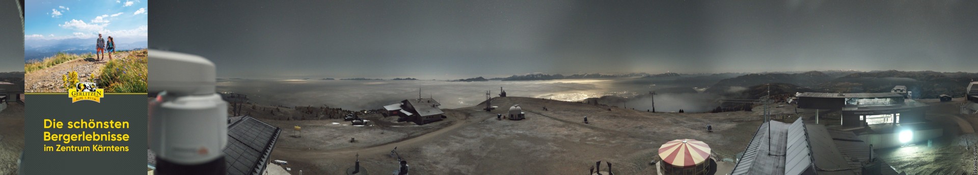 Archiv Foto Webcam Gerlitzen (Kärnten)