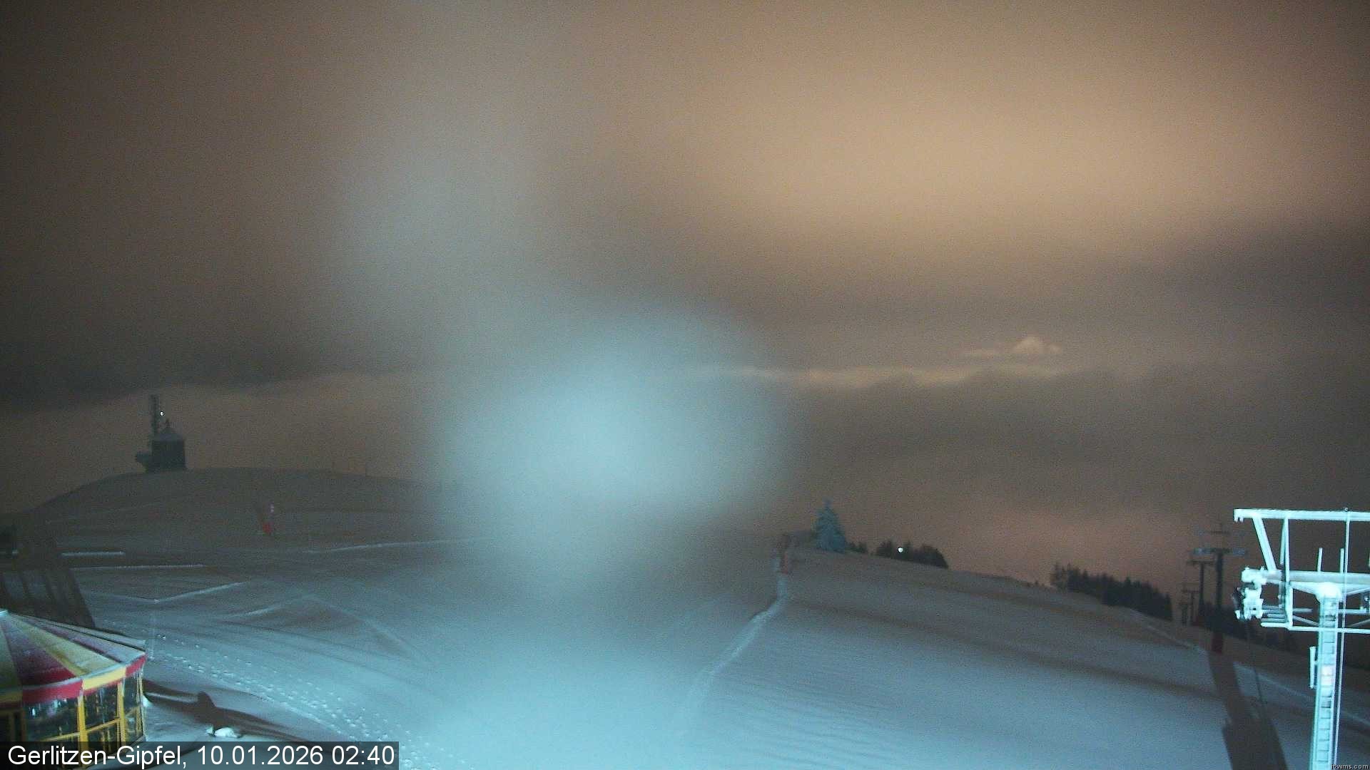 Archiv Foto Webcam Gipfel der Gerlitzen (Kärnten)