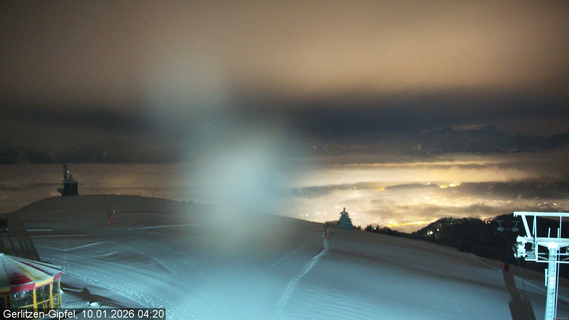 Archiv Foto Webcam Gipfel der Gerlitzen (Kärnten)