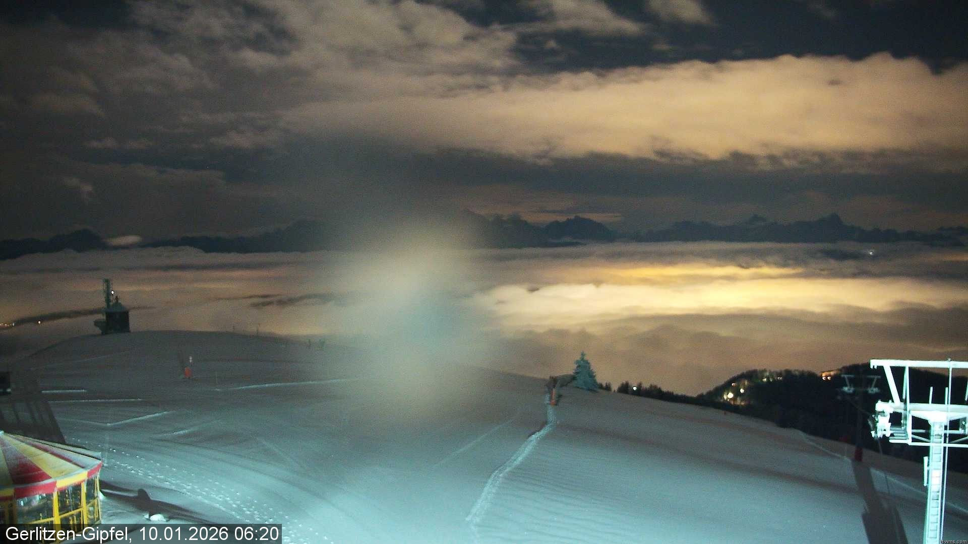 Archiv Foto Webcam Gipfel der Gerlitzen (Kärnten)