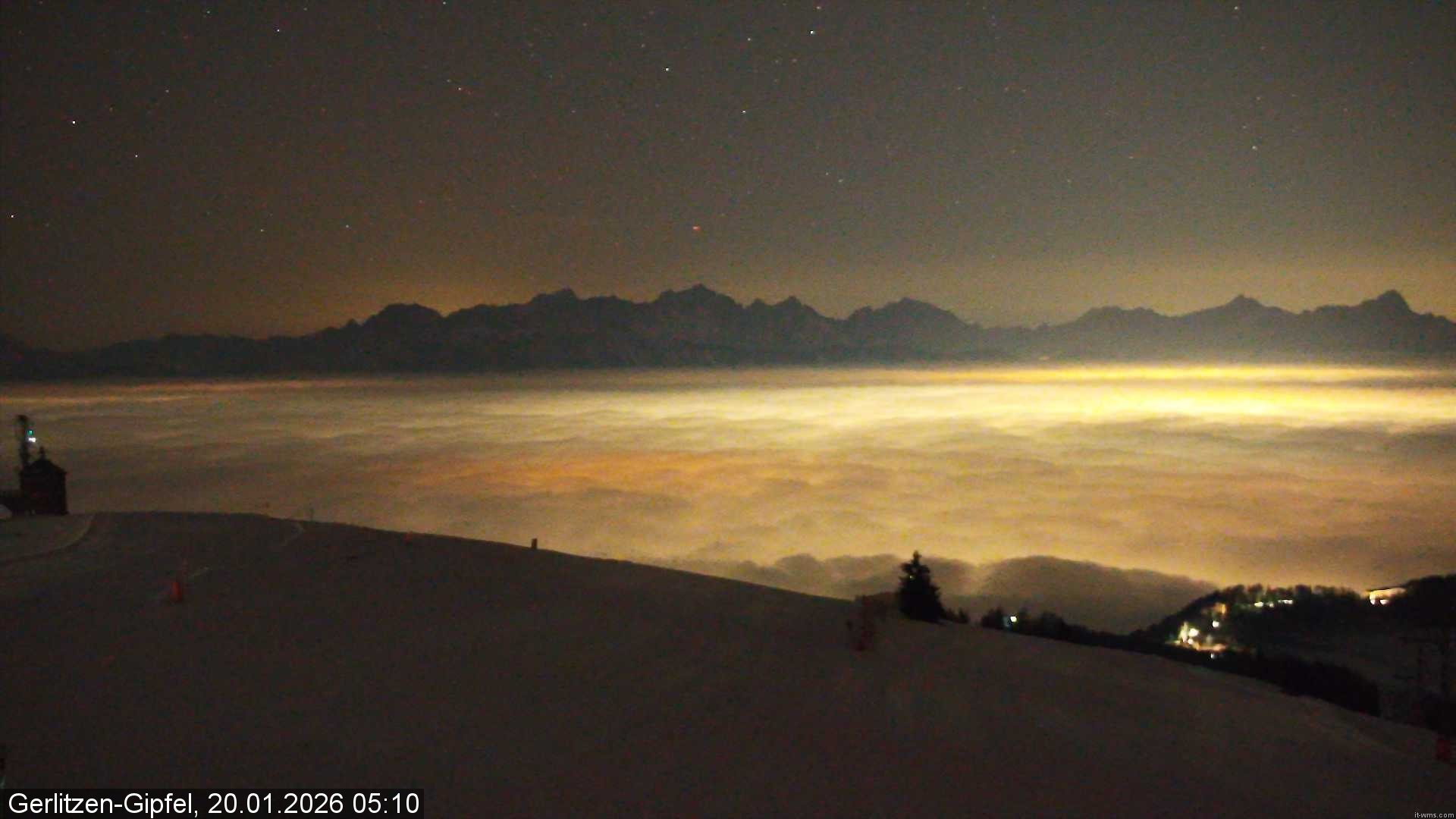 Archived image Webcam Gerlitzen mountain (Carinthia)
