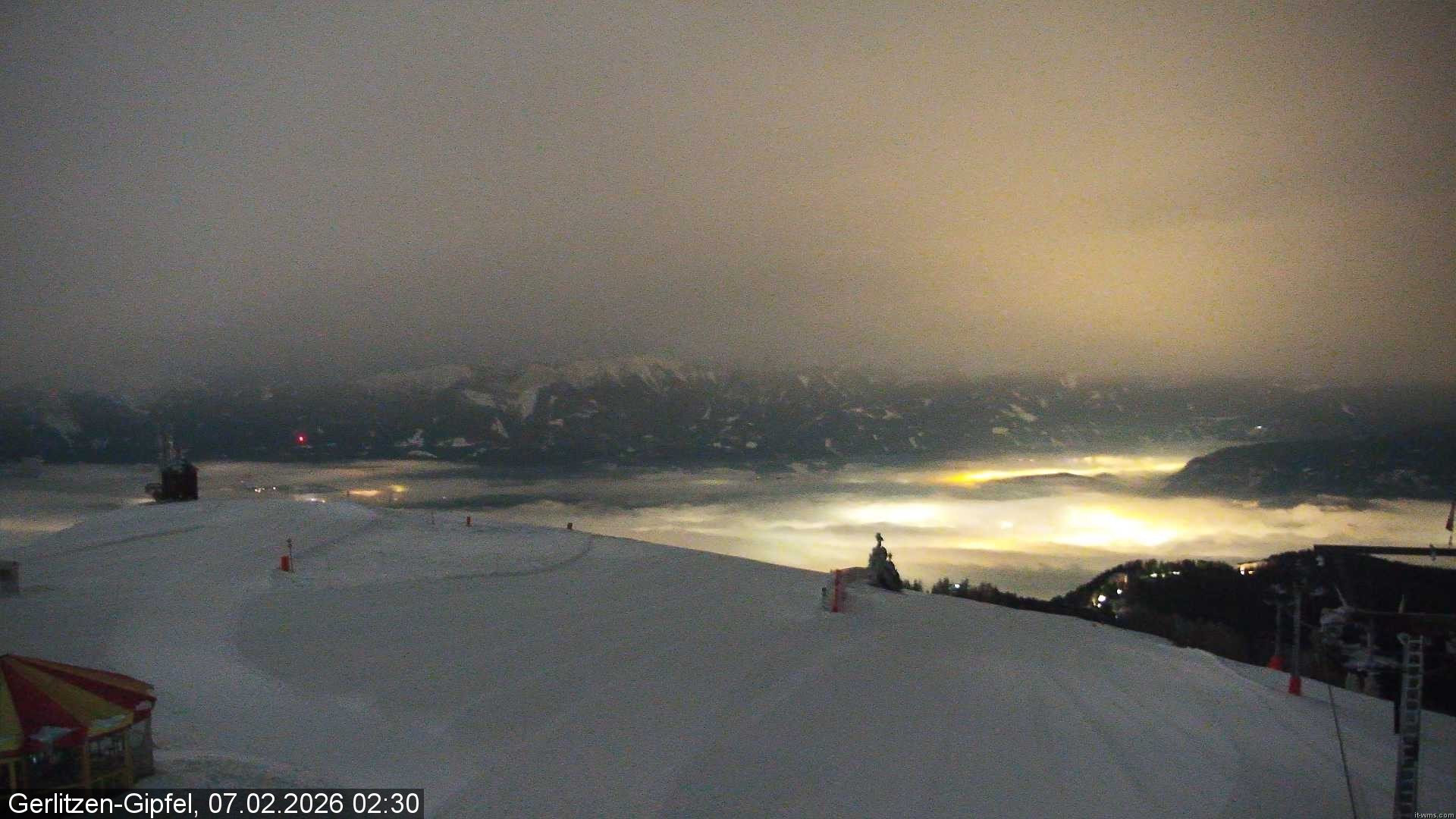 Archiv Foto Webcam Gipfel der Gerlitzen (Kärnten)