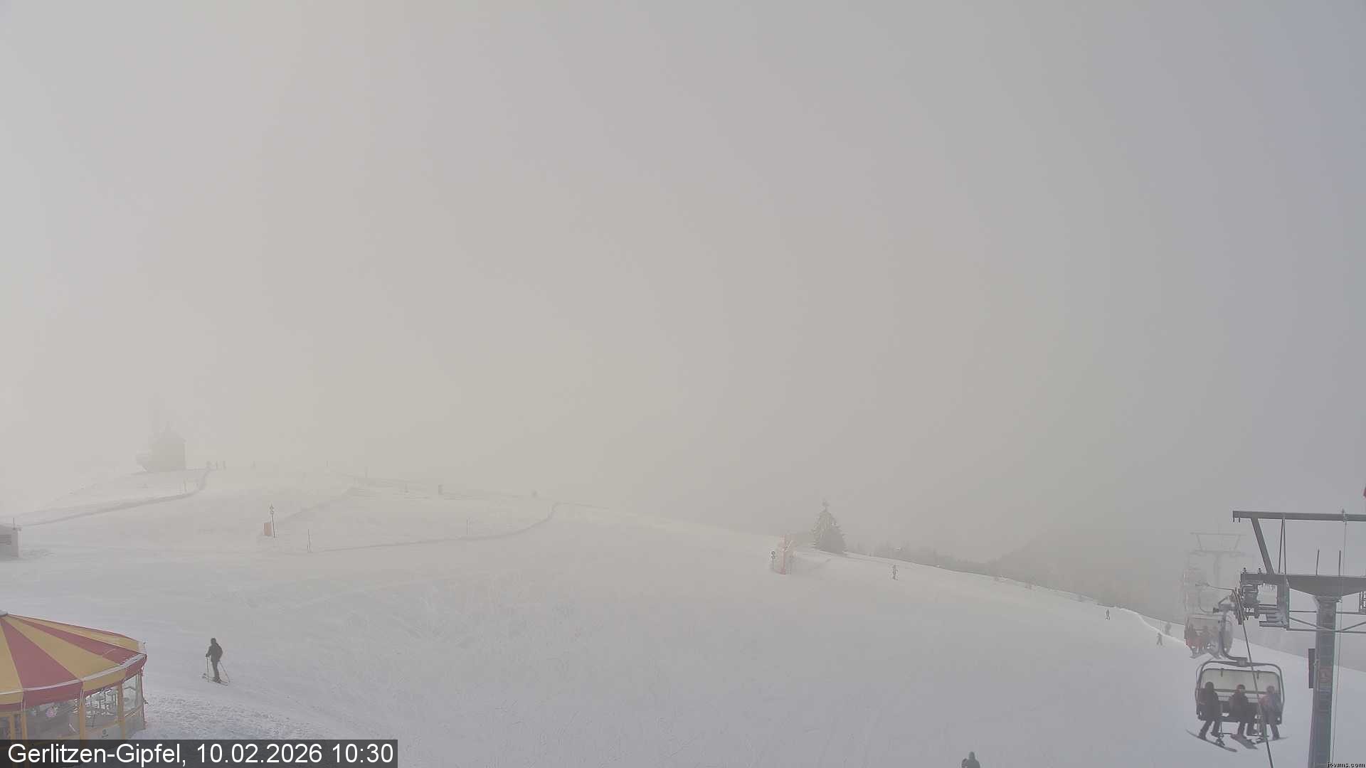 Archiv Foto Webcam Gipfel der Gerlitzen (Kärnten)