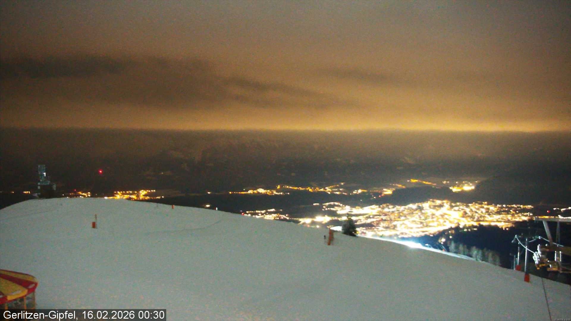 Archiv Foto Webcam Gipfel der Gerlitzen (Kärnten)