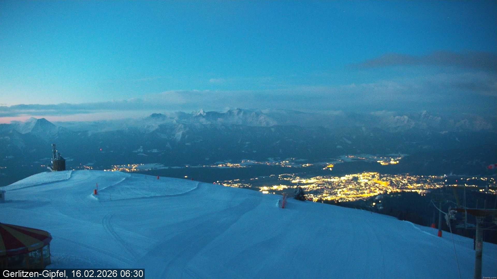Archiv Foto Webcam Gipfel der Gerlitzen (Kärnten)