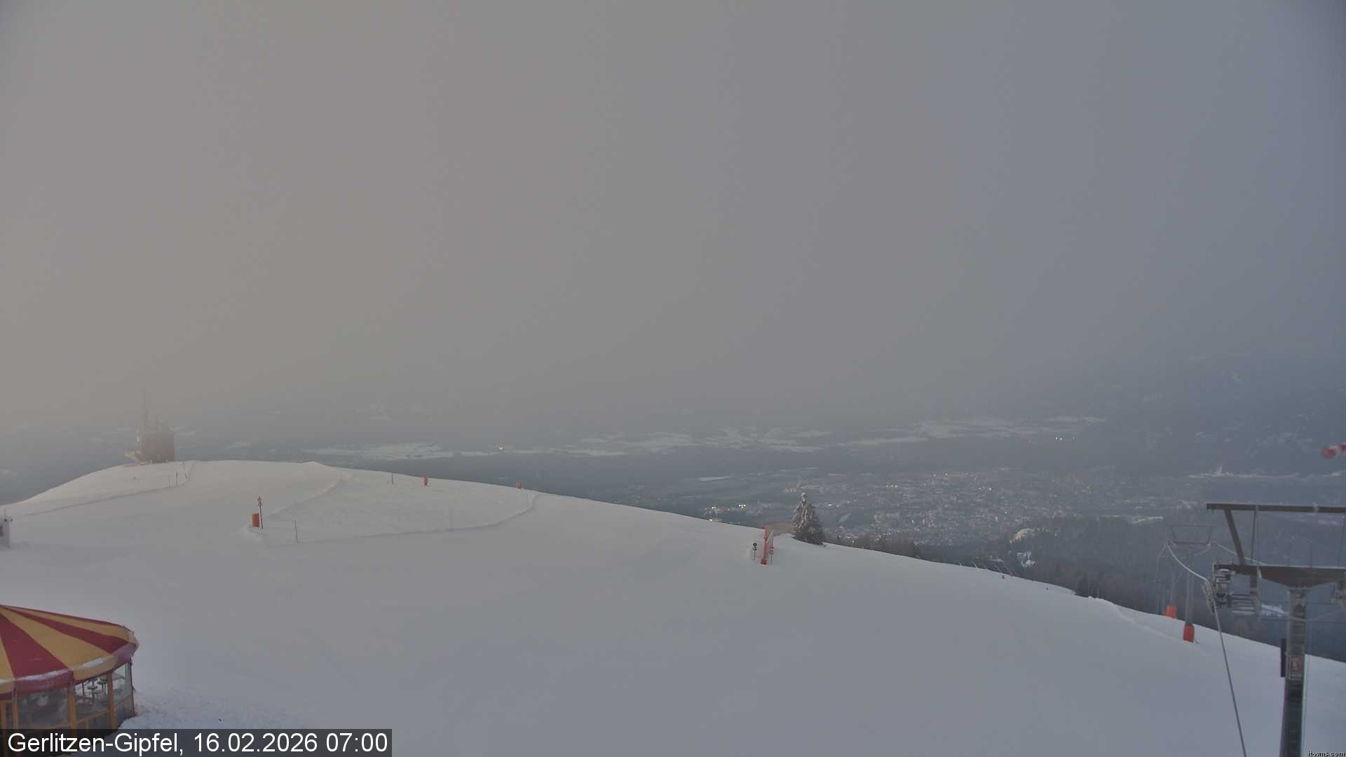 Archiv Foto Webcam Gipfel der Gerlitzen (Kärnten)