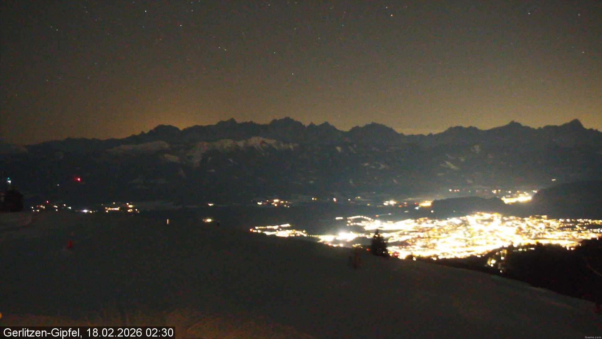 Archived image Webcam Gerlitzen mountain (Carinthia)