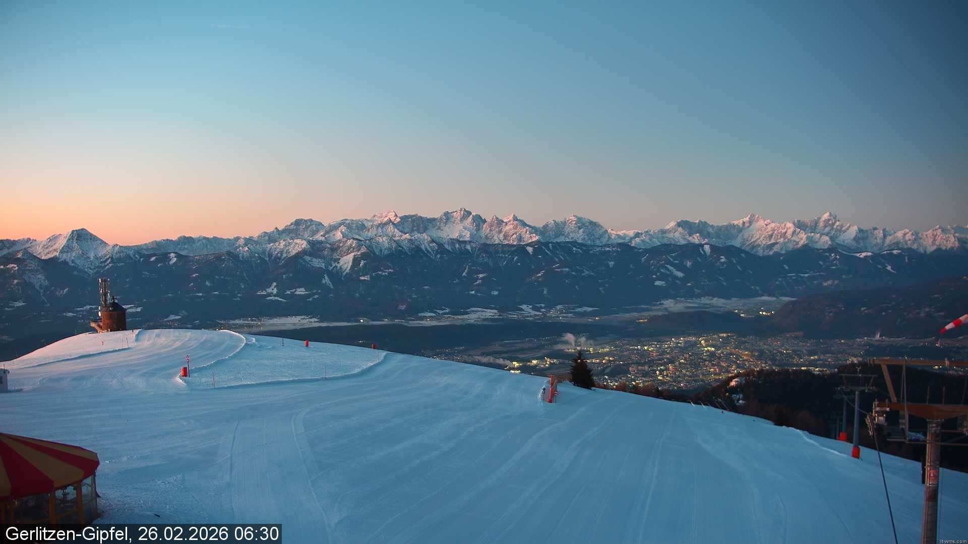 Archived image Webcam Gerlitzen mountain (Carinthia)