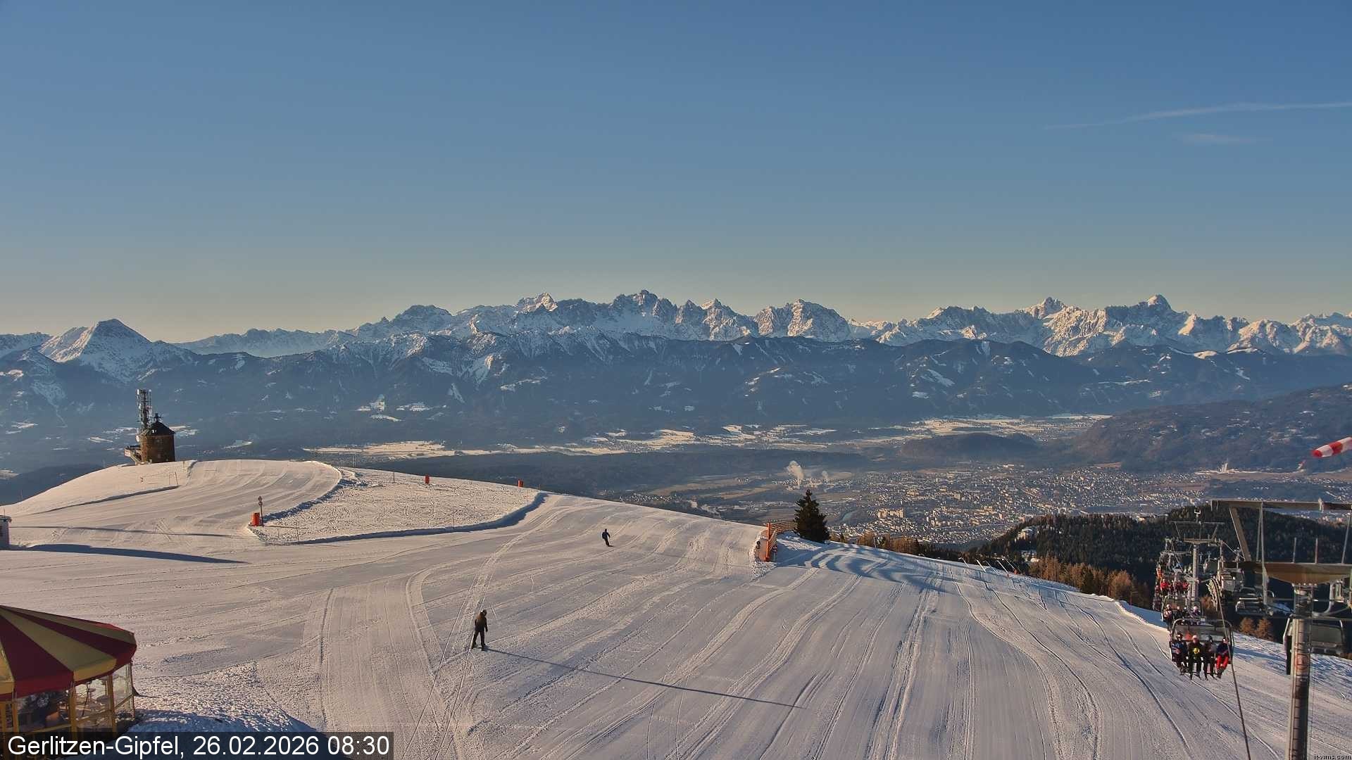Archived image Webcam Gerlitzen mountain (Carinthia)