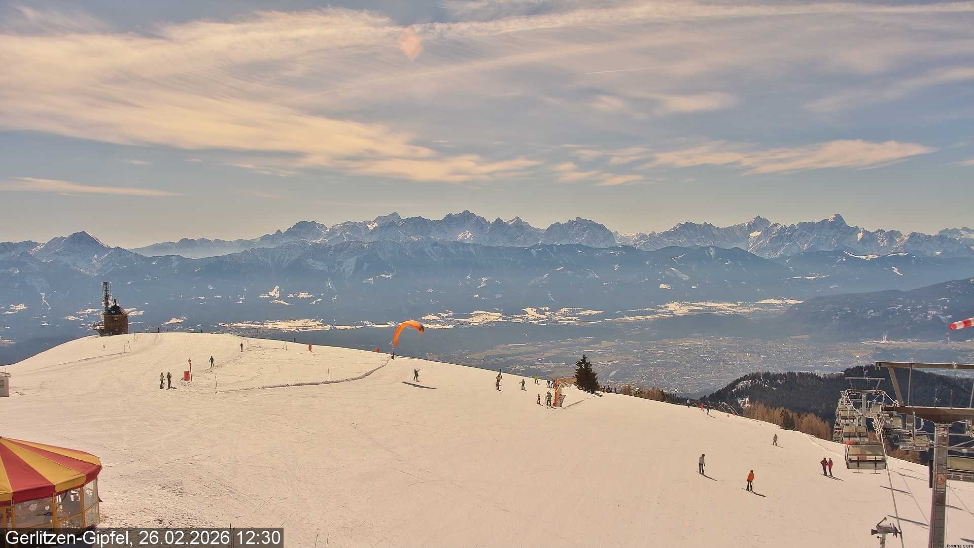 Archived image Webcam Gerlitzen mountain (Carinthia)