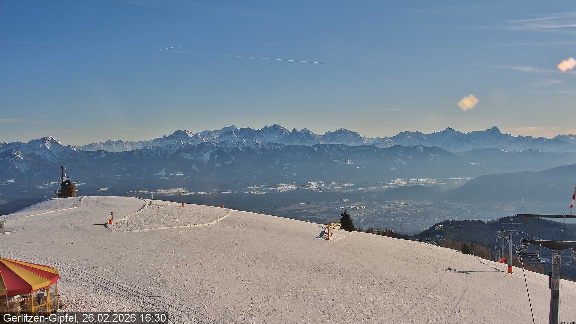 Archived image Webcam Gerlitzen mountain (Carinthia)