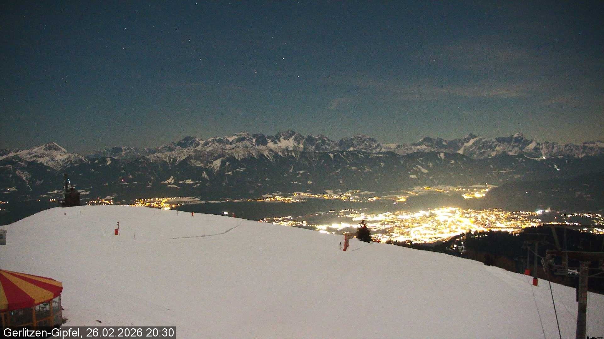 Archived image Webcam Gerlitzen mountain (Carinthia)