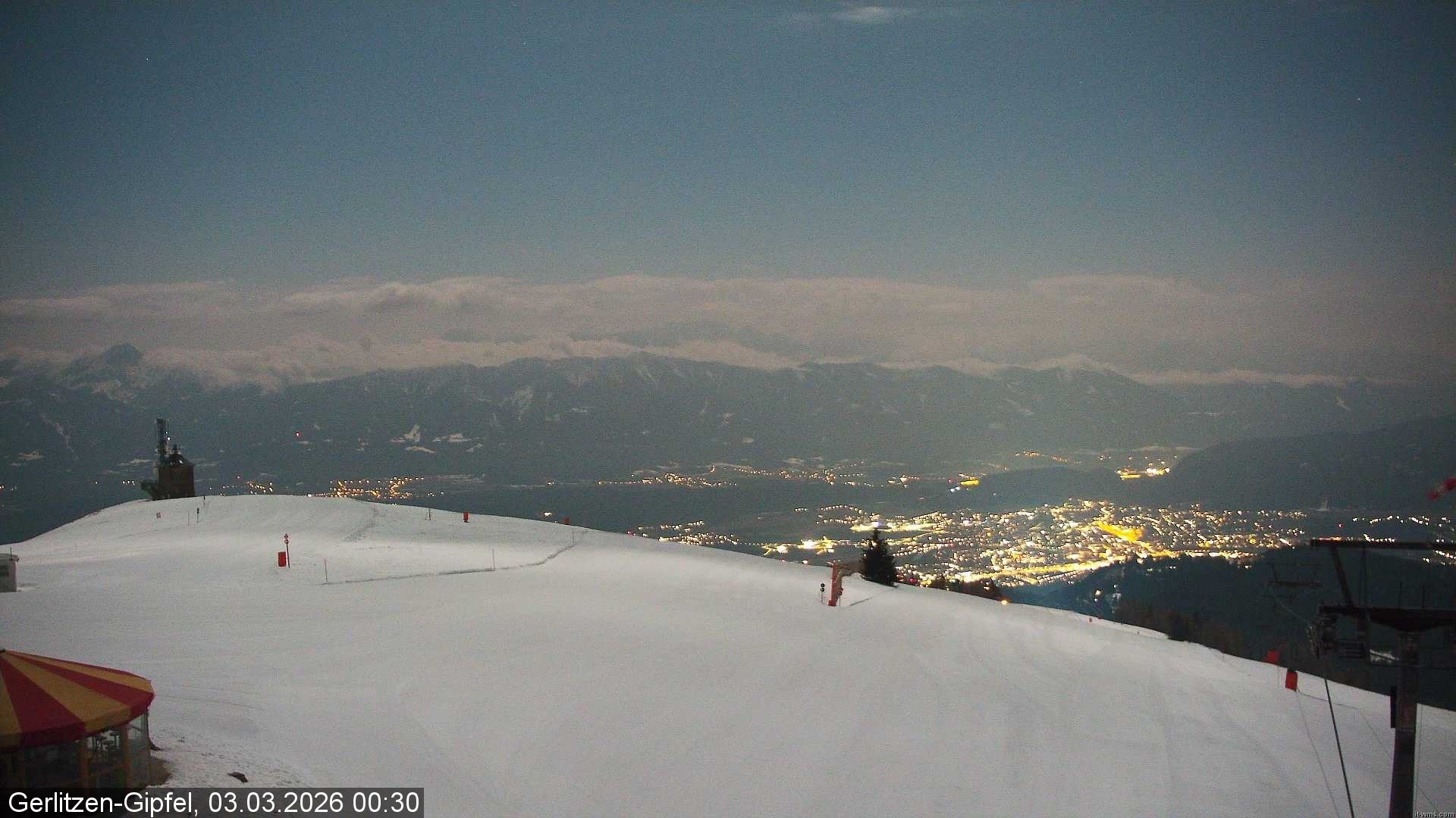 Archiv Foto Webcam Gipfel der Gerlitzen (Kärnten)