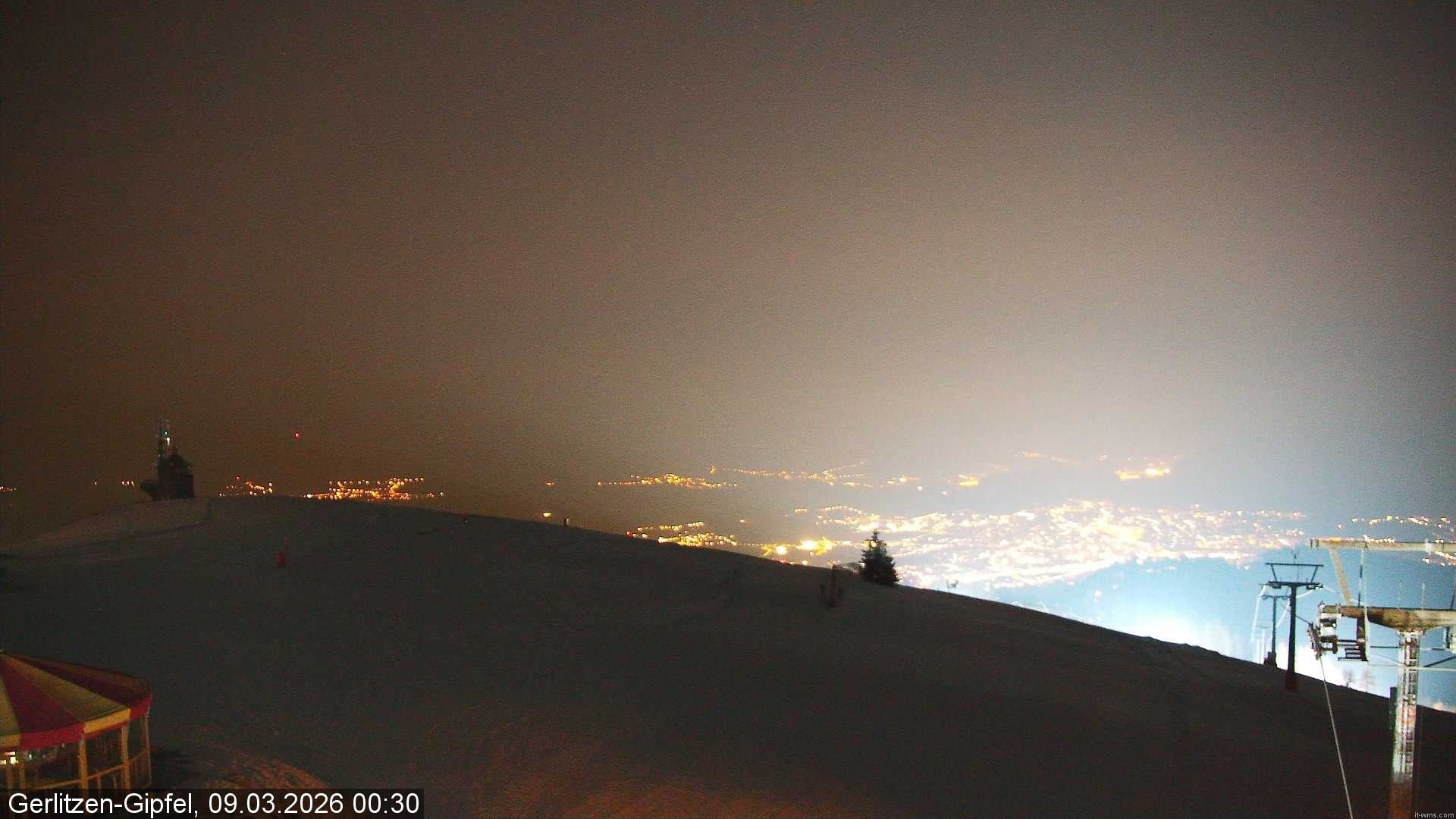 Archiv Foto Webcam Gipfel der Gerlitzen (Kärnten)