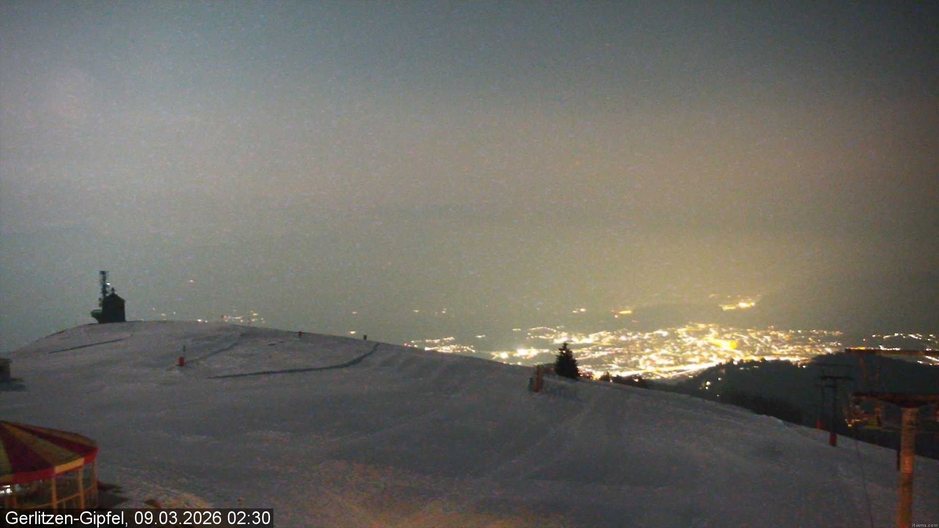 Archiv Foto Webcam Gipfel der Gerlitzen (Kärnten)