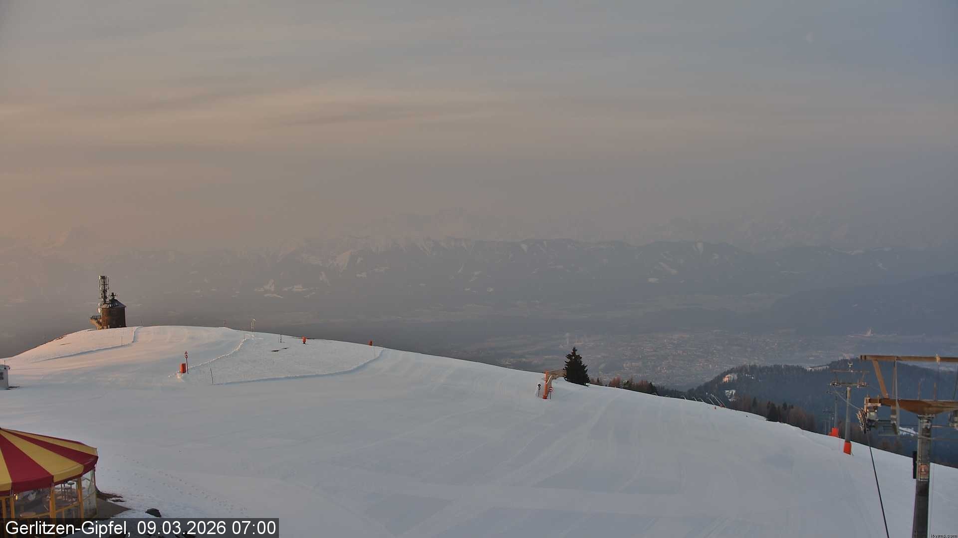Archiv Foto Webcam Gipfel der Gerlitzen (Kärnten)