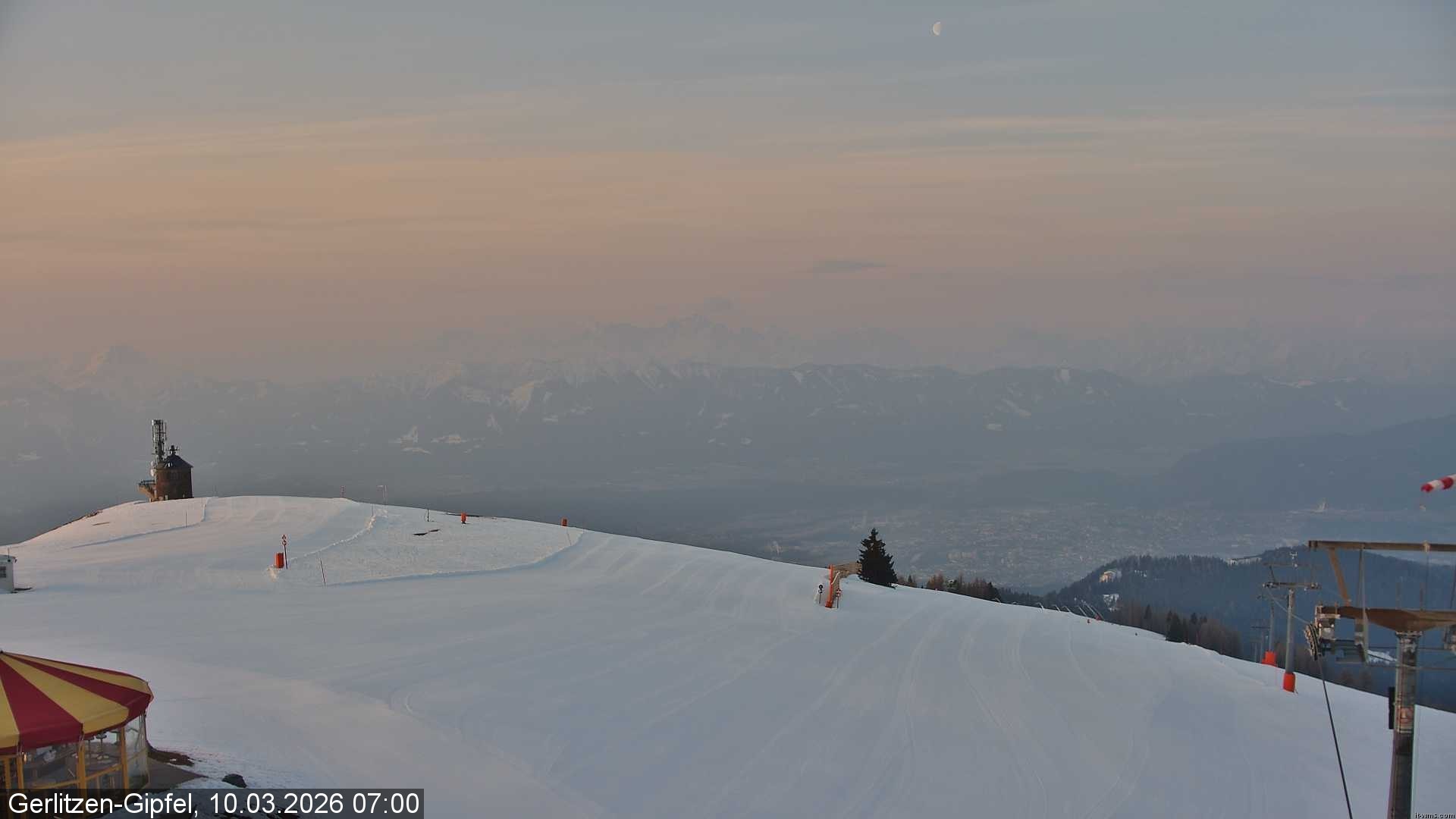 Archiv Foto Webcam Gipfel der Gerlitzen (Kärnten)