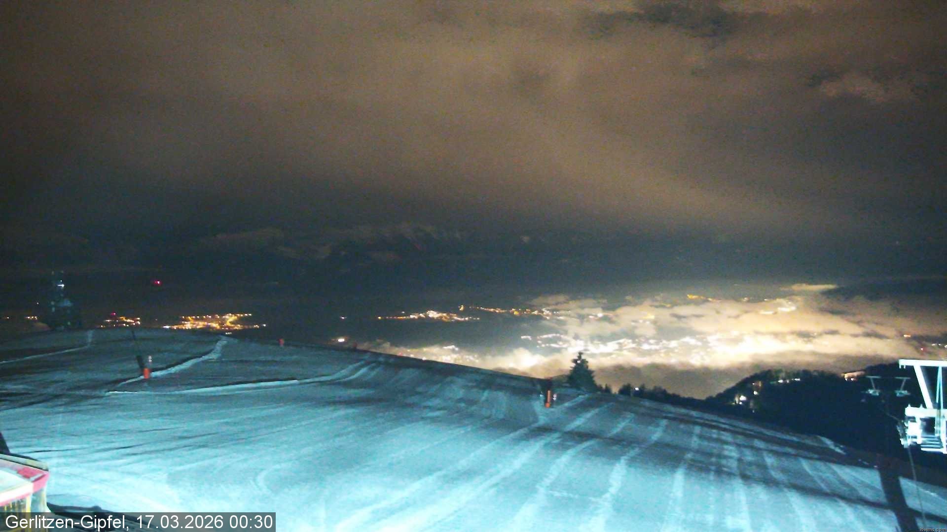 Archiv Foto Webcam Gipfel der Gerlitzen (Kärnten)