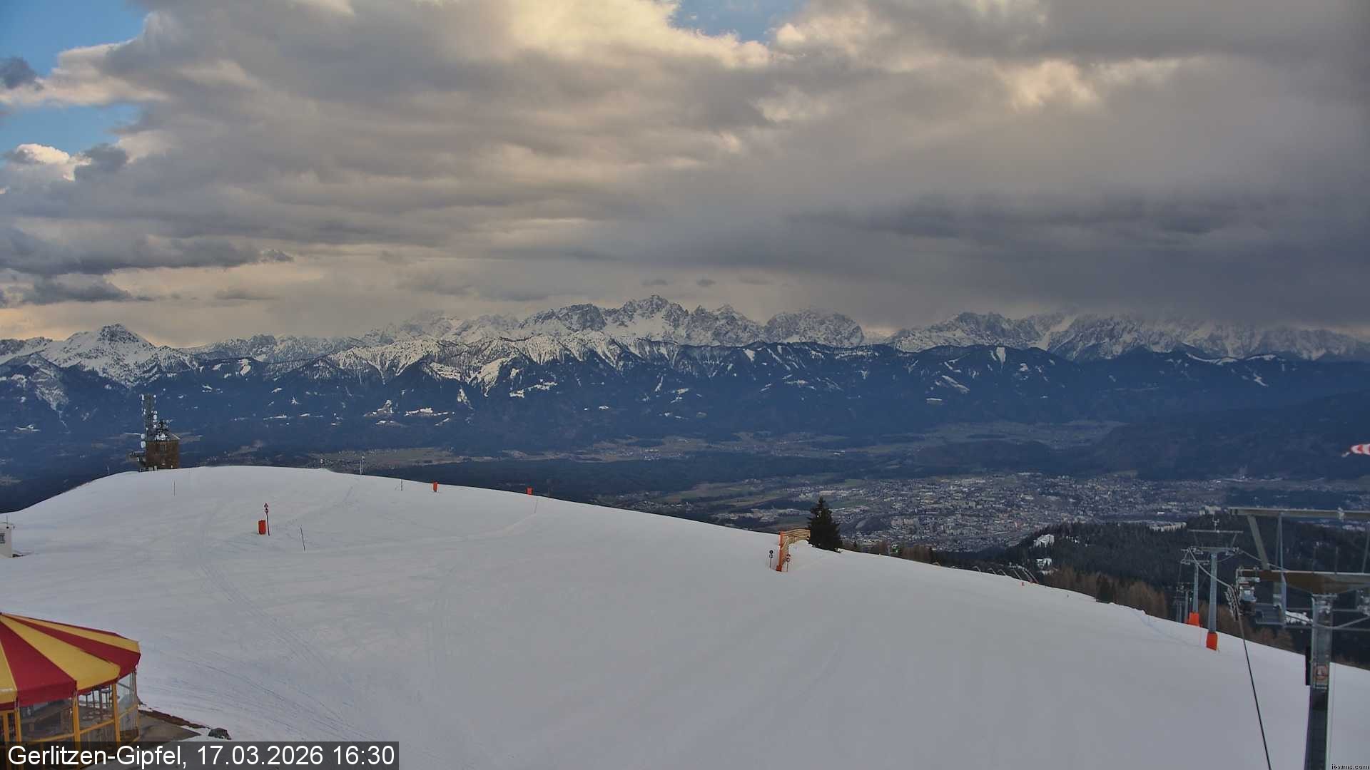 Archiv Foto Webcam Gipfel der Gerlitzen (Kärnten)