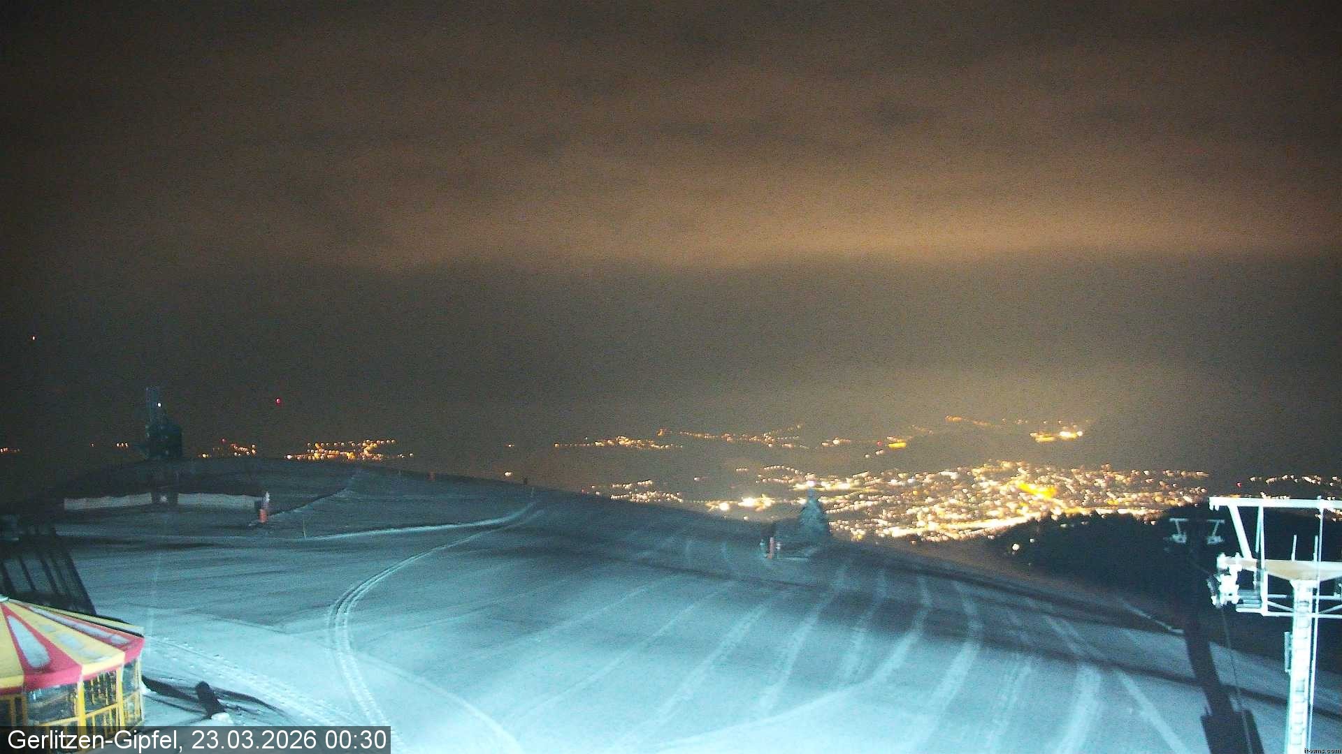 Archiv Foto Webcam Gipfel der Gerlitzen (Kärnten)