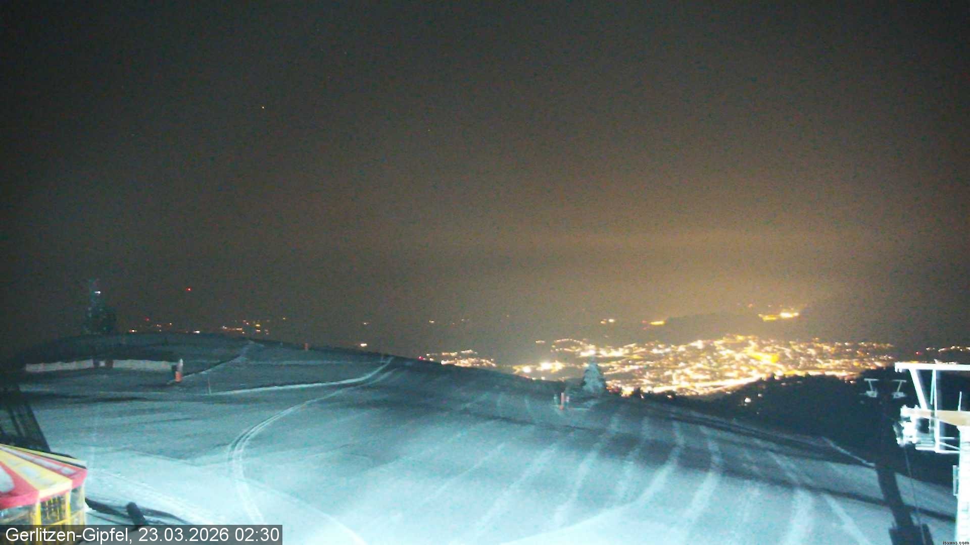 Archiv Foto Webcam Gipfel der Gerlitzen (Kärnten)