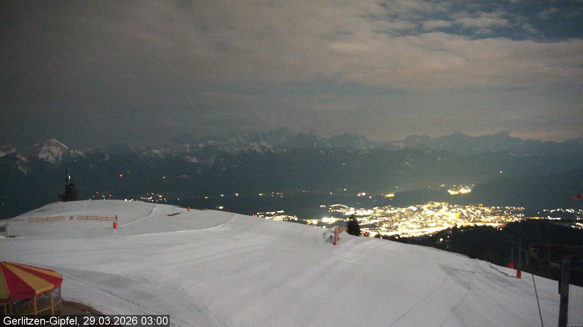 Archiv Foto Webcam Gipfel der Gerlitzen (Kärnten)