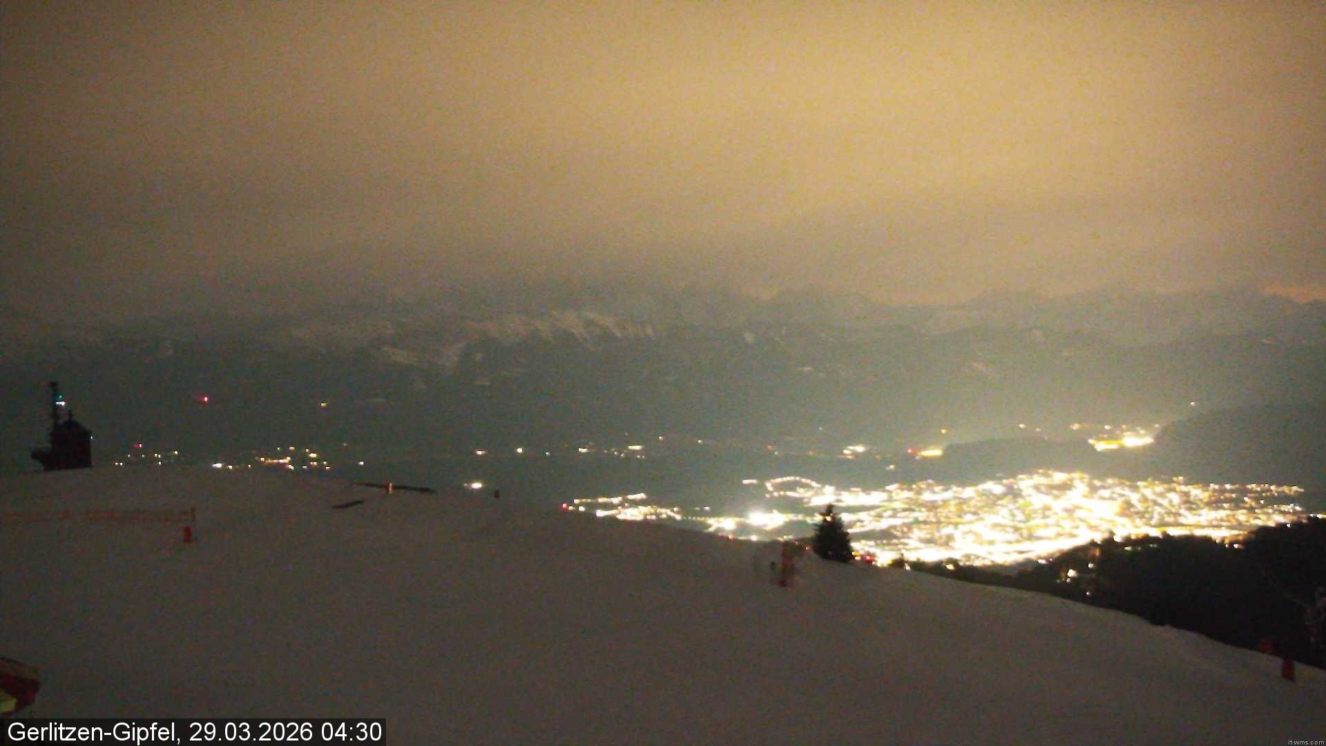 Archiv Foto Webcam Gipfel der Gerlitzen (Kärnten)