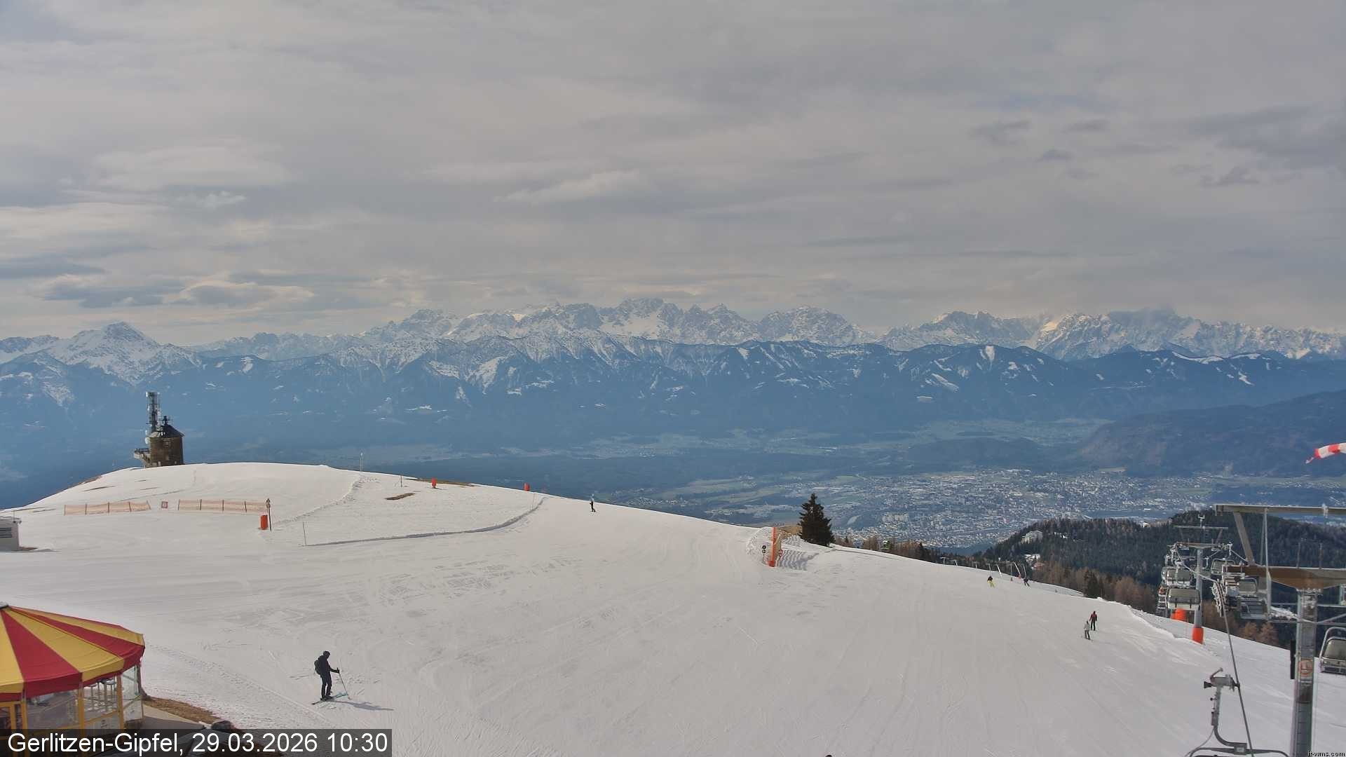 Archiv Foto Webcam Gipfel der Gerlitzen (Kärnten)