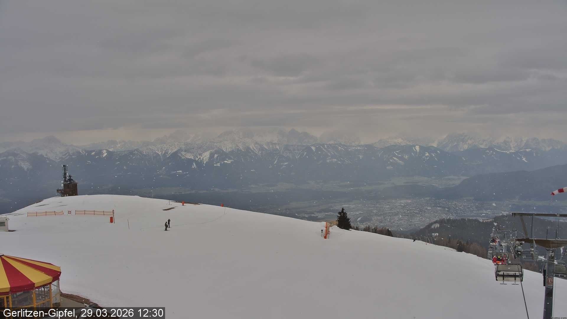 Archiv Foto Webcam Gipfel der Gerlitzen (Kärnten)