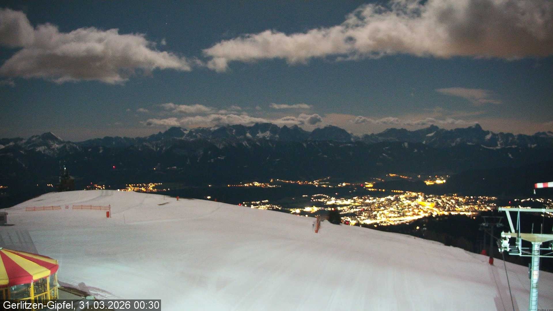 Archiv Foto Webcam Gipfel der Gerlitzen (Kärnten)