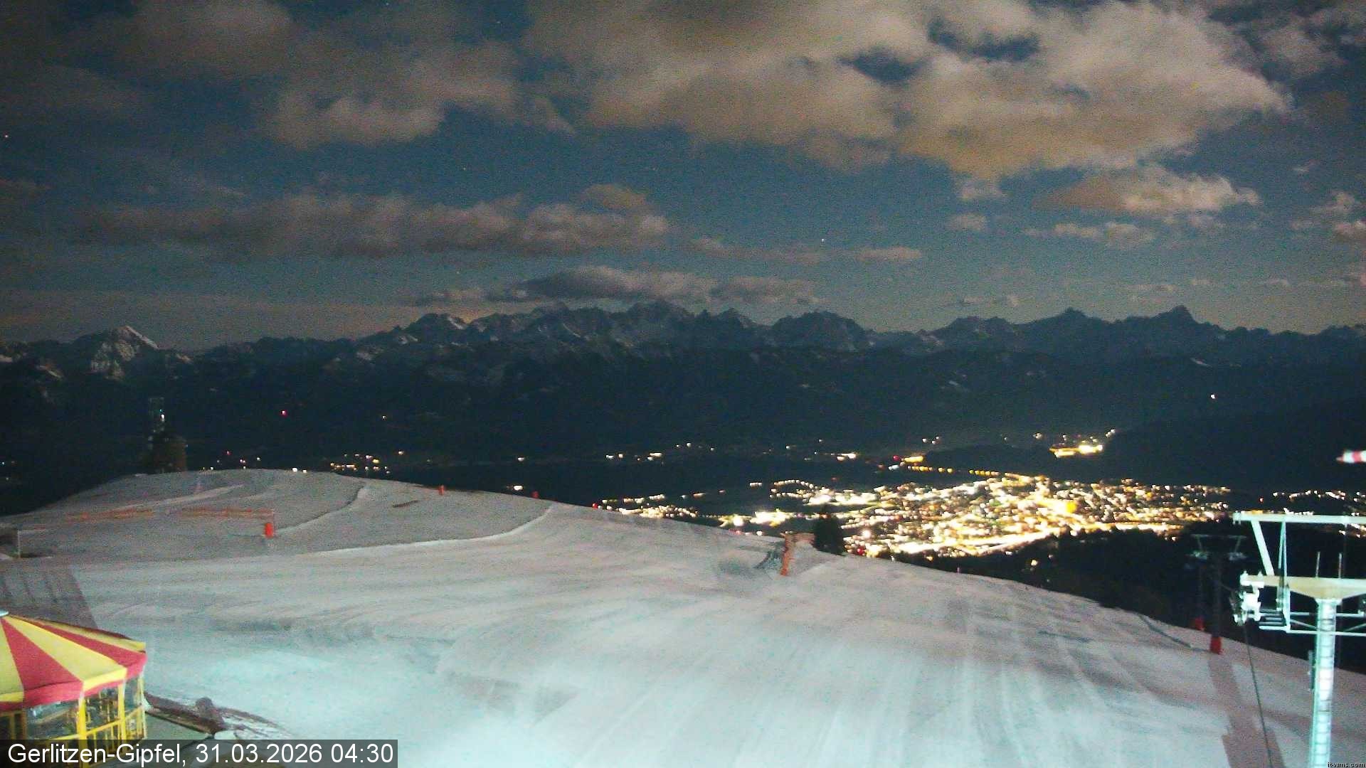 Archiv Foto Webcam Gipfel der Gerlitzen (Kärnten)