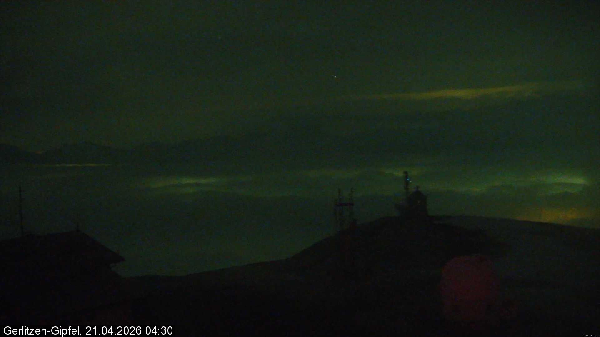 Archiv Foto Webcam Gipfel der Gerlitzen (Kärnten)