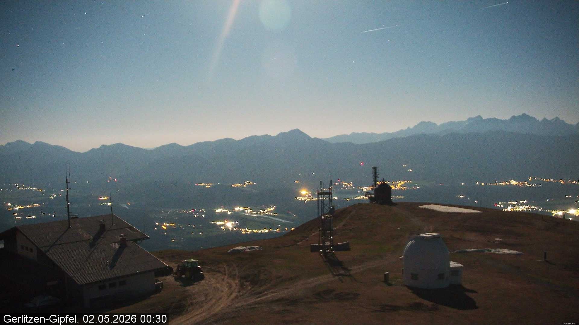 Archiv Foto Webcam Gipfel der Gerlitzen (Kärnten)
