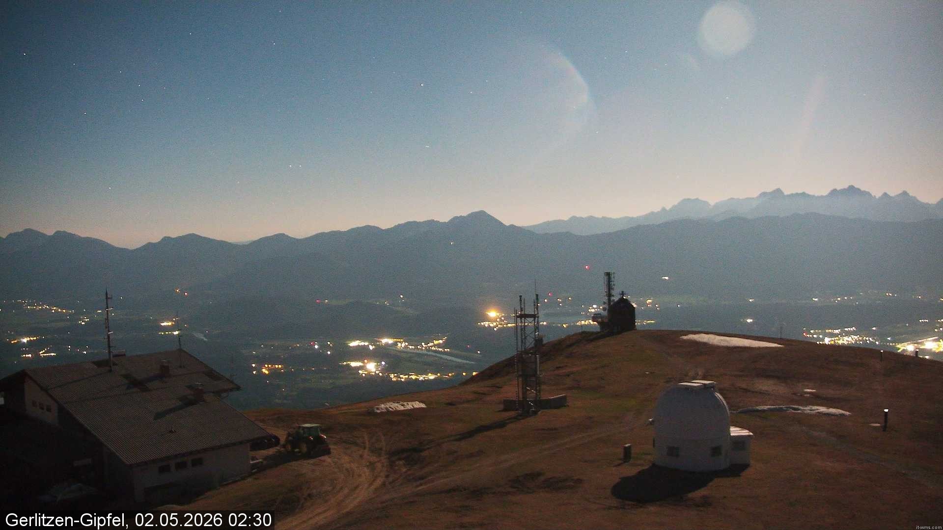 Archiv Foto Webcam Gipfel der Gerlitzen (Kärnten)