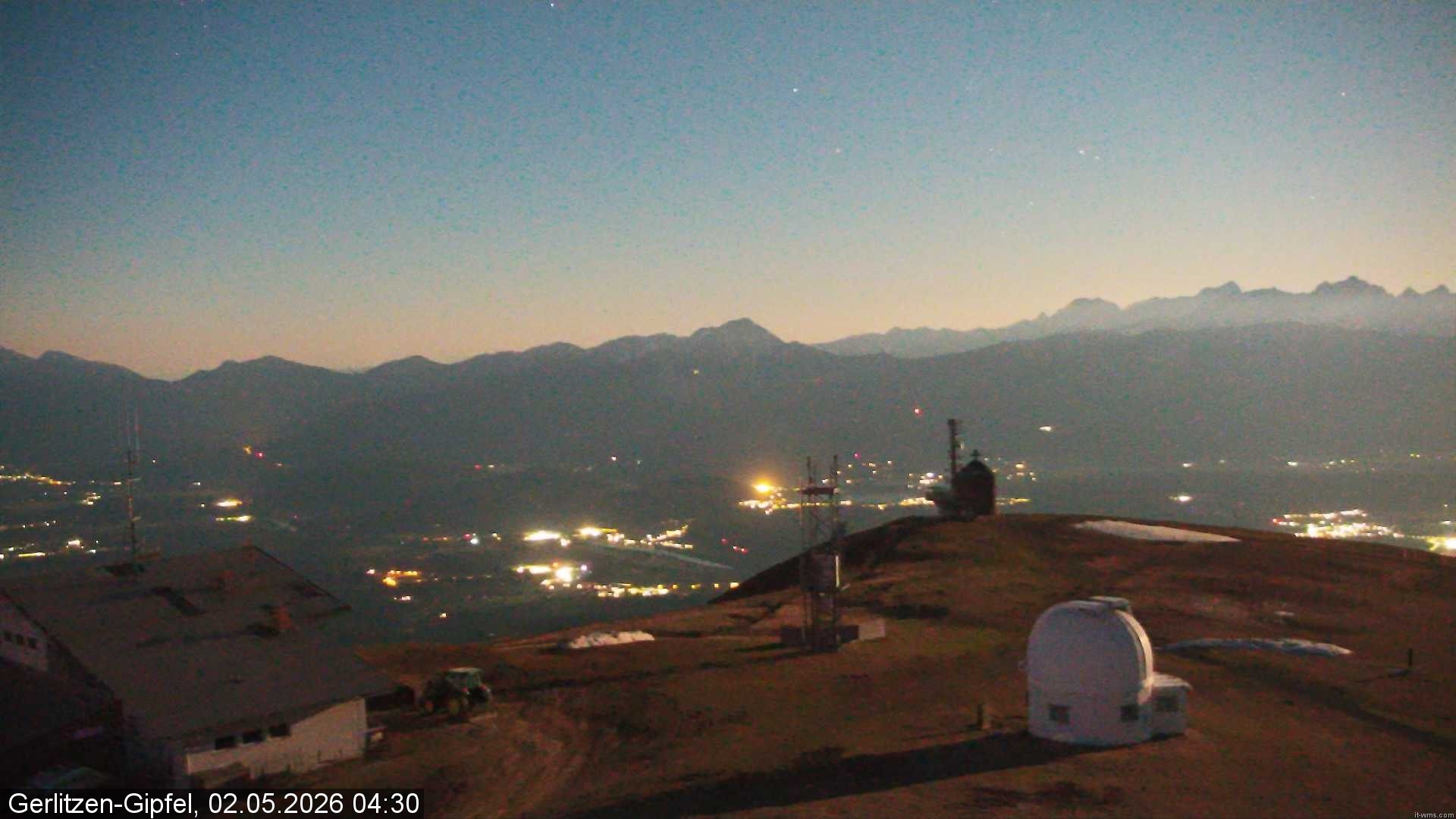 Archiv Foto Webcam Gipfel der Gerlitzen (Kärnten)