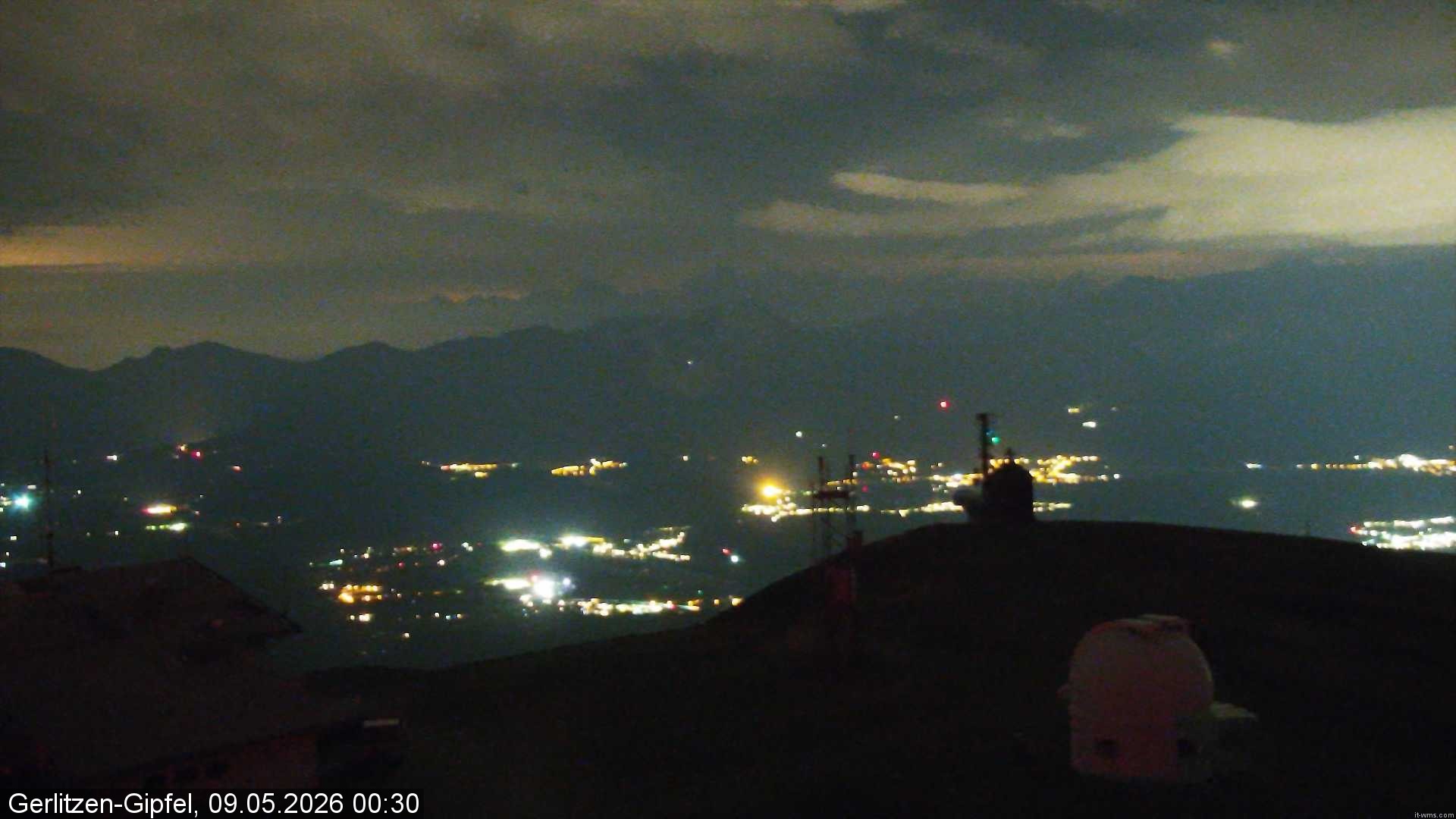 Archiv Foto Webcam Gipfel der Gerlitzen (Kärnten)