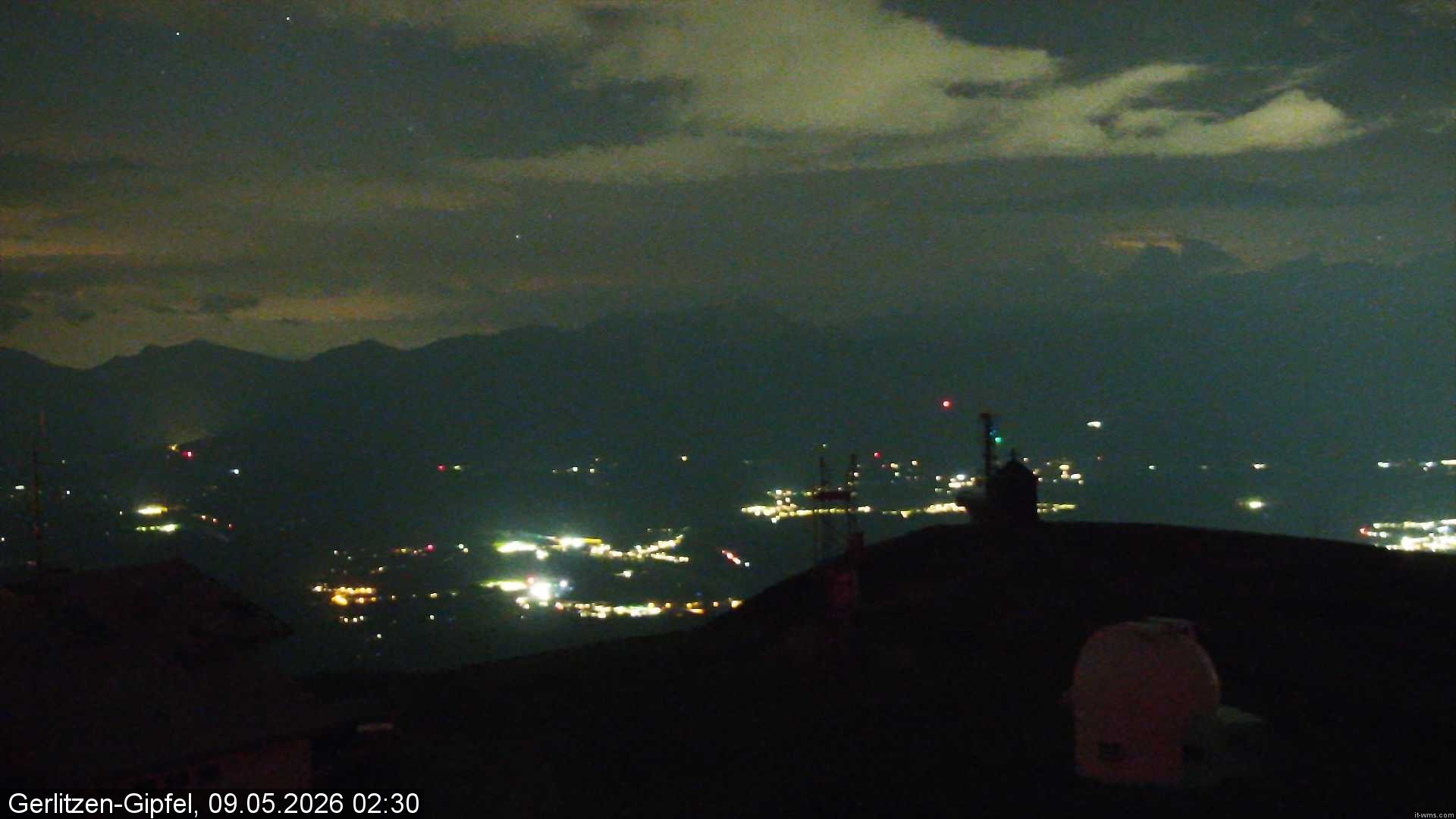 Archiv Foto Webcam Gipfel der Gerlitzen (Kärnten)