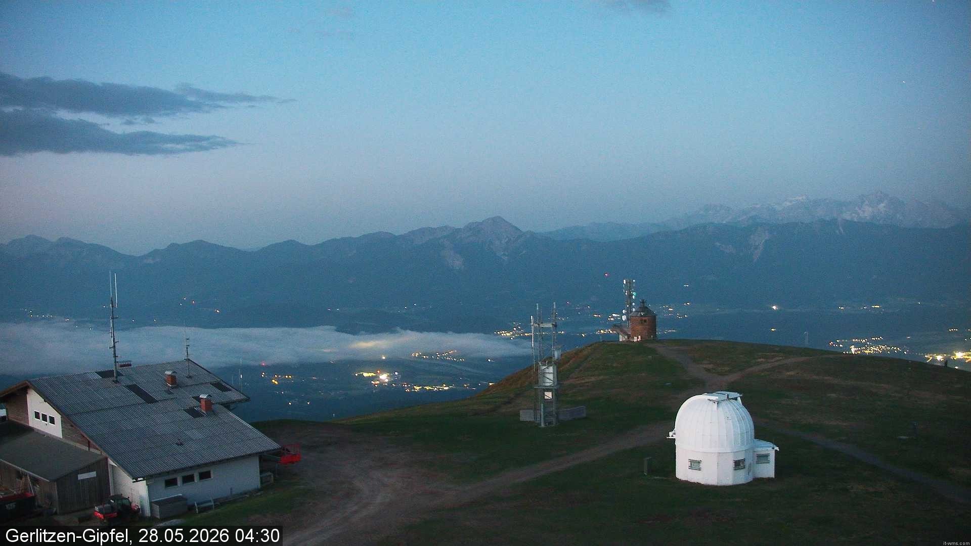 Archived image Webcam Gerlitzen mountain (Carinthia)