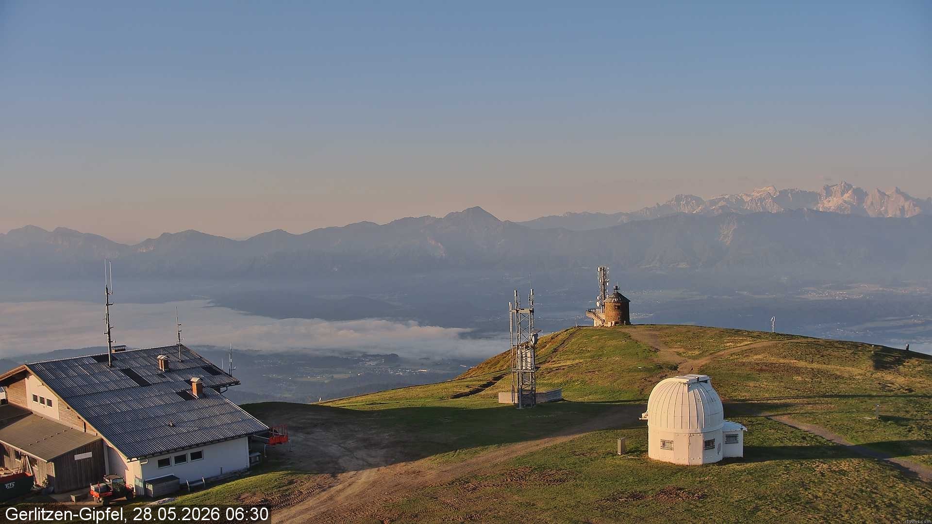 Archived image Webcam Gerlitzen mountain (Carinthia)