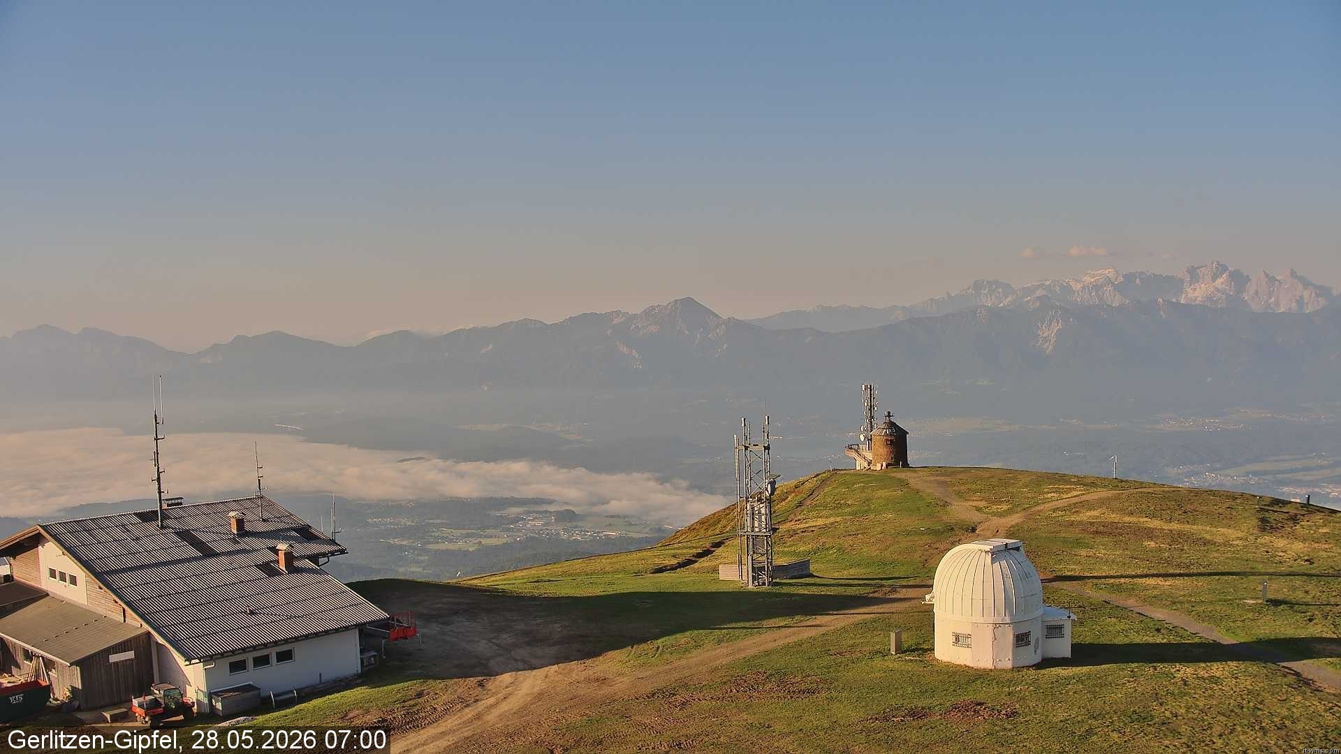 Archived image Webcam Gerlitzen mountain (Carinthia)